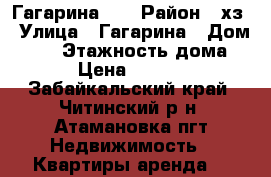 Гагарина 16 › Район ­ хз › Улица ­ Гагарина › Дом ­ 16 › Этажность дома ­ 5 › Цена ­ 10 000 - Забайкальский край, Читинский р-н, Атамановка пгт Недвижимость » Квартиры аренда   